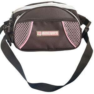 EastSport‎ Brown Pink Crossbody Shoulder Bag Small Travel Utility Messenger